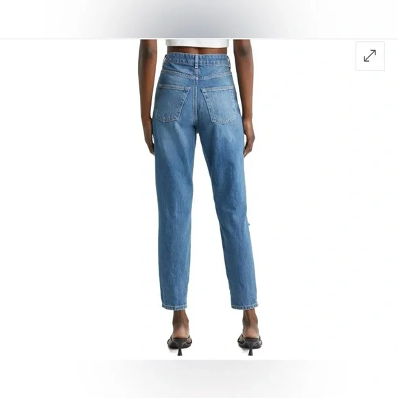 Top Shop Ankle Mom Jeans sz W 30 L 30 - Picture 2 of 7